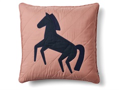 Liewood horse/dark rosetta pillowcase Kale